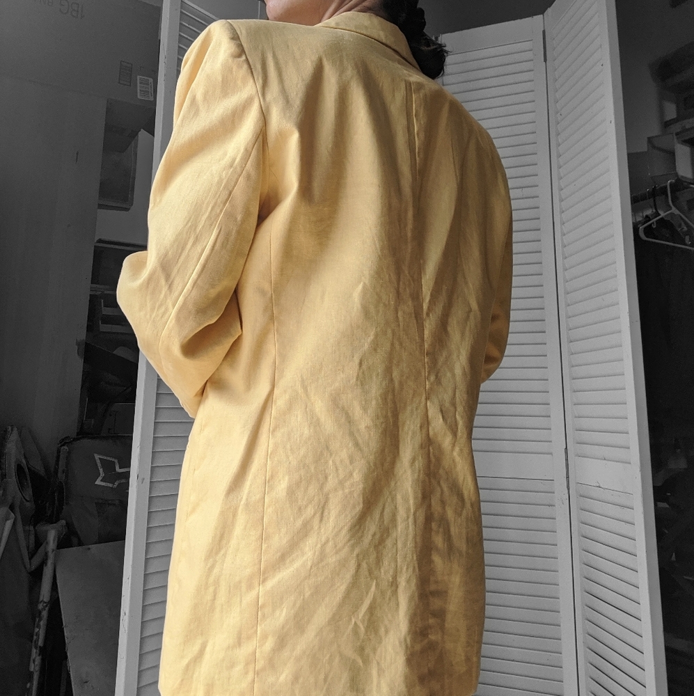 Trending Yellow blazer - Picture 9 of 10
